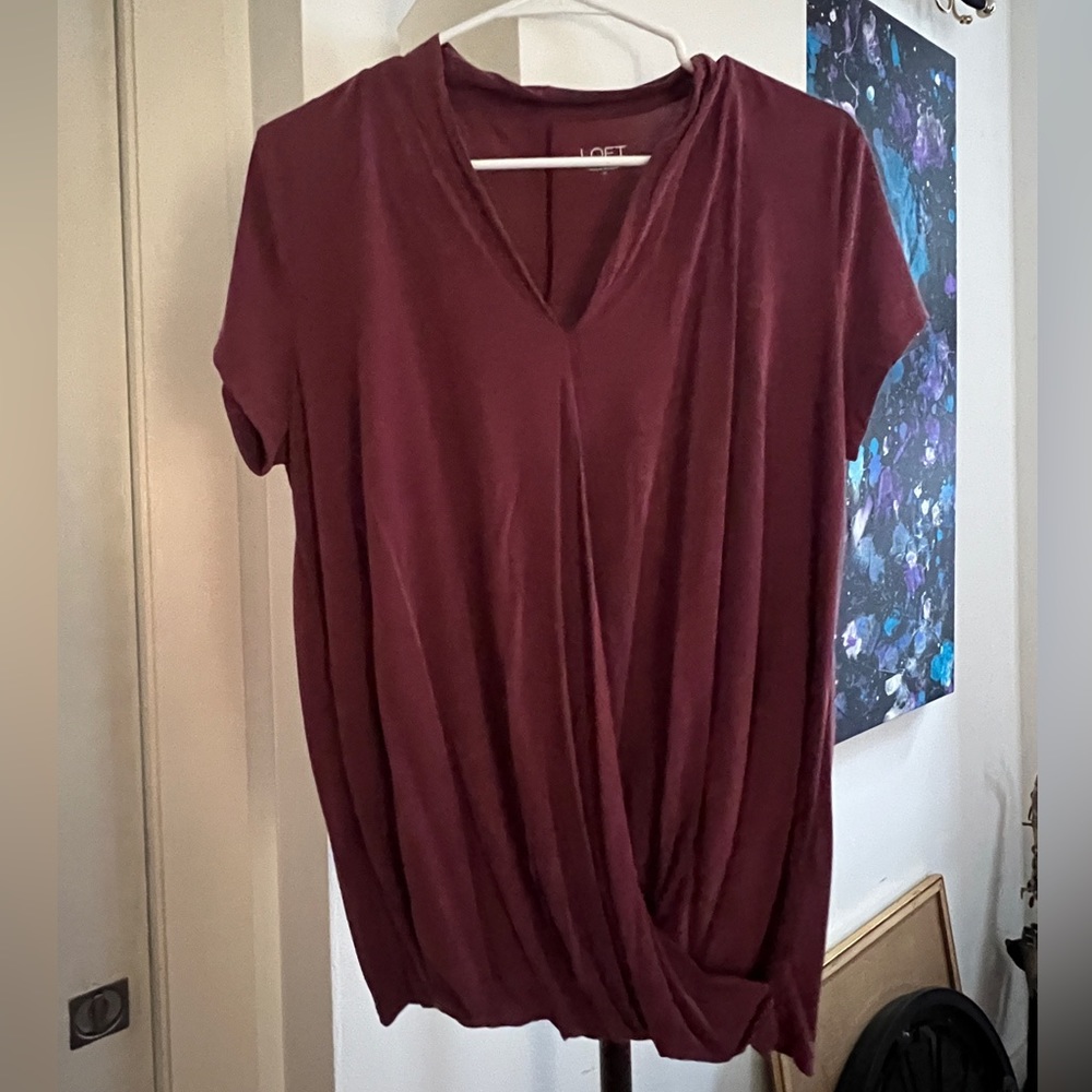 Plum Loft work shirt